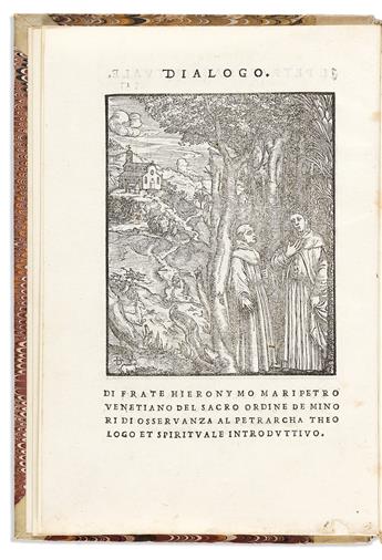 Malipiero, Girolamo (d. circa 1547) Il Petrarcha Spirituale.